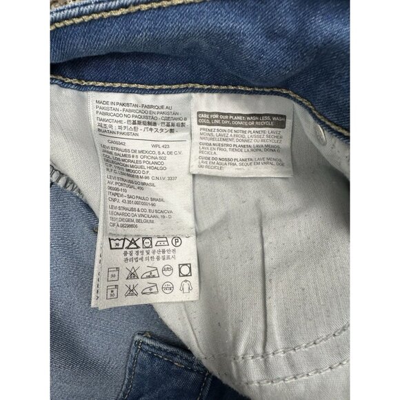 Levi’s Jeans Women’s 32 Blue 815 Curvy Bootcut Mid Rise Stretch Denim Y2K Vibe - Picture 6 of 15